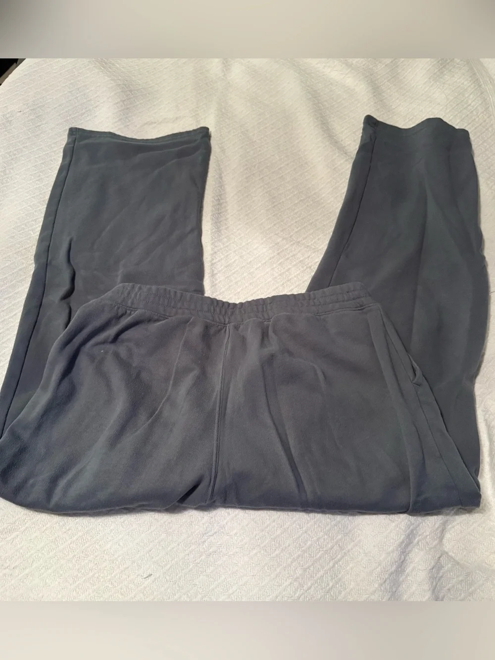 Hollister Charcoal Gray wide leg sweatpants